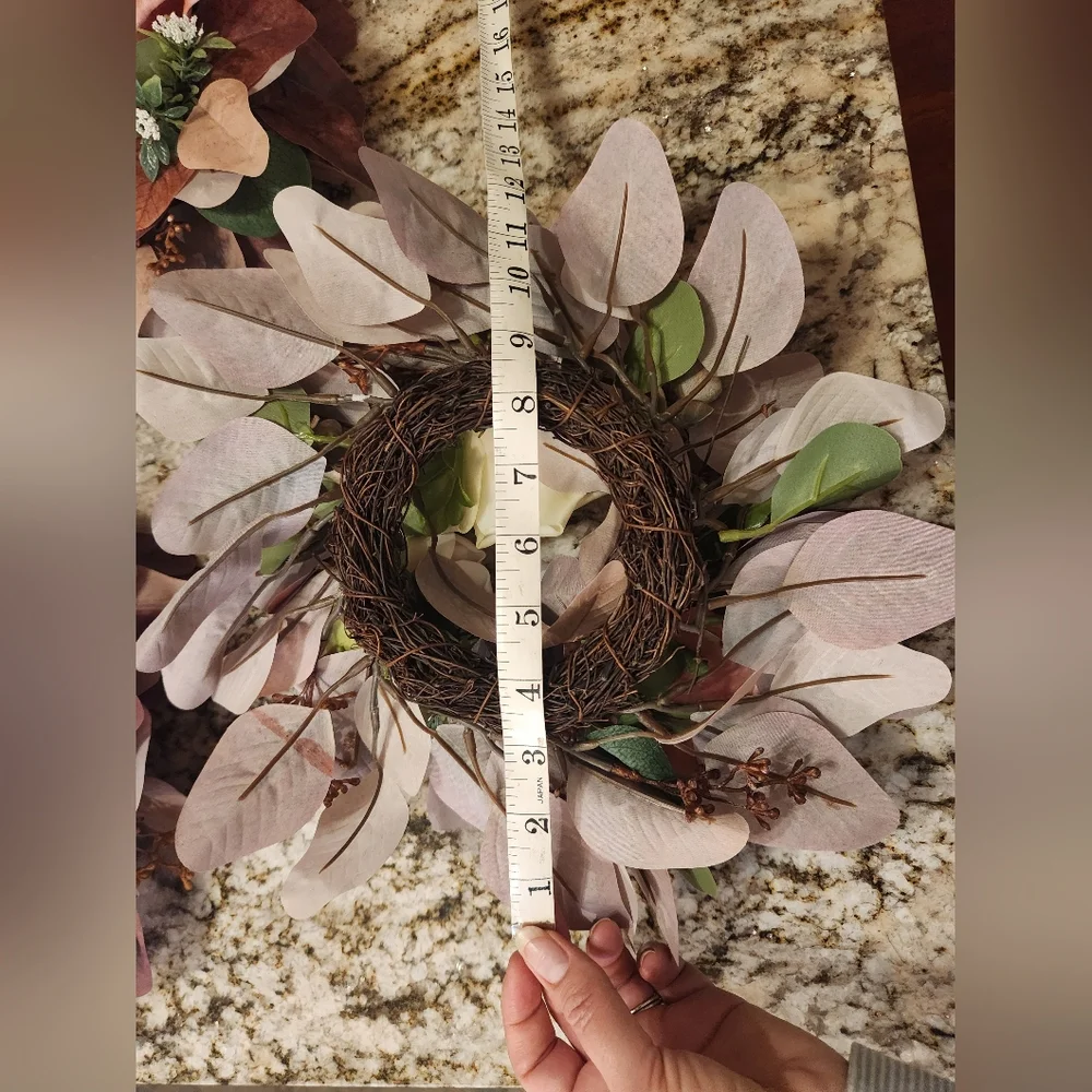 Lings Flowers Centerpiece Arrangement Dusty Rose & Cream Wedding, Baby Shower